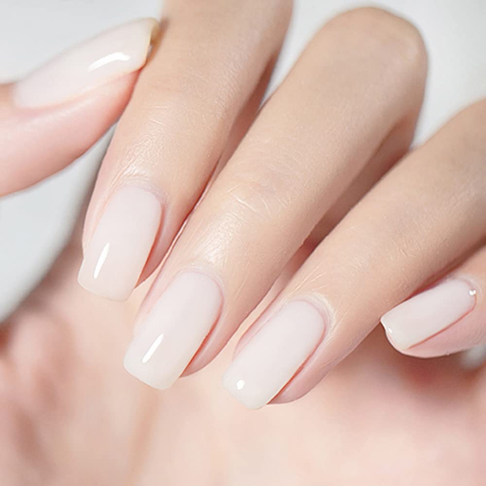 Vishine 15ml Crystal Jelly Gel Nail Polish brush close-up