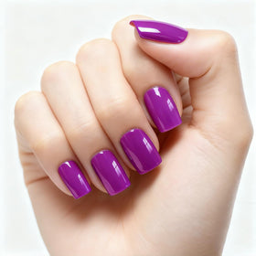 Vishine Gel Nail Polish 15ml purple shade packaging