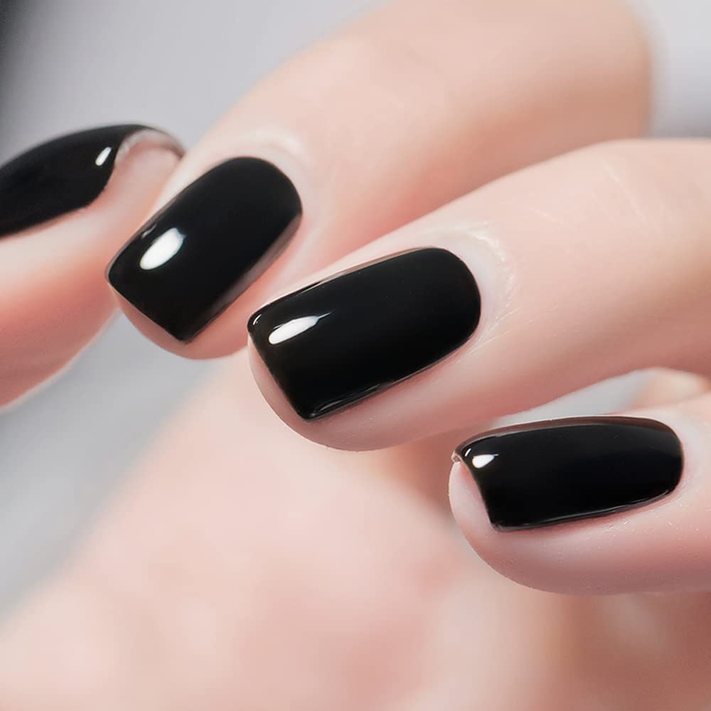 Vishine Gel Nail Polish Basic Black 1348 packaging