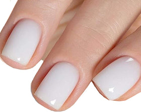 Vishine Gel Nail Polish Milky Calm White 15ML front view