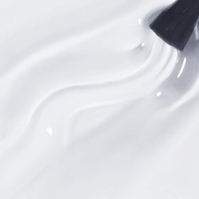 Vishine Gel Nail Polish Milky Calm White bottle with brush
