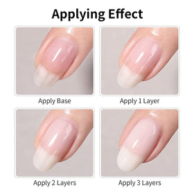 Vishine Gel Nail Polish Milky Calm White packaging