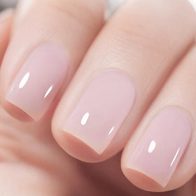 Vishine Gel Polish #1361 light pink brush applicator