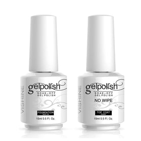 Vishine Gel Polish Base Coat 15ml bottle front view