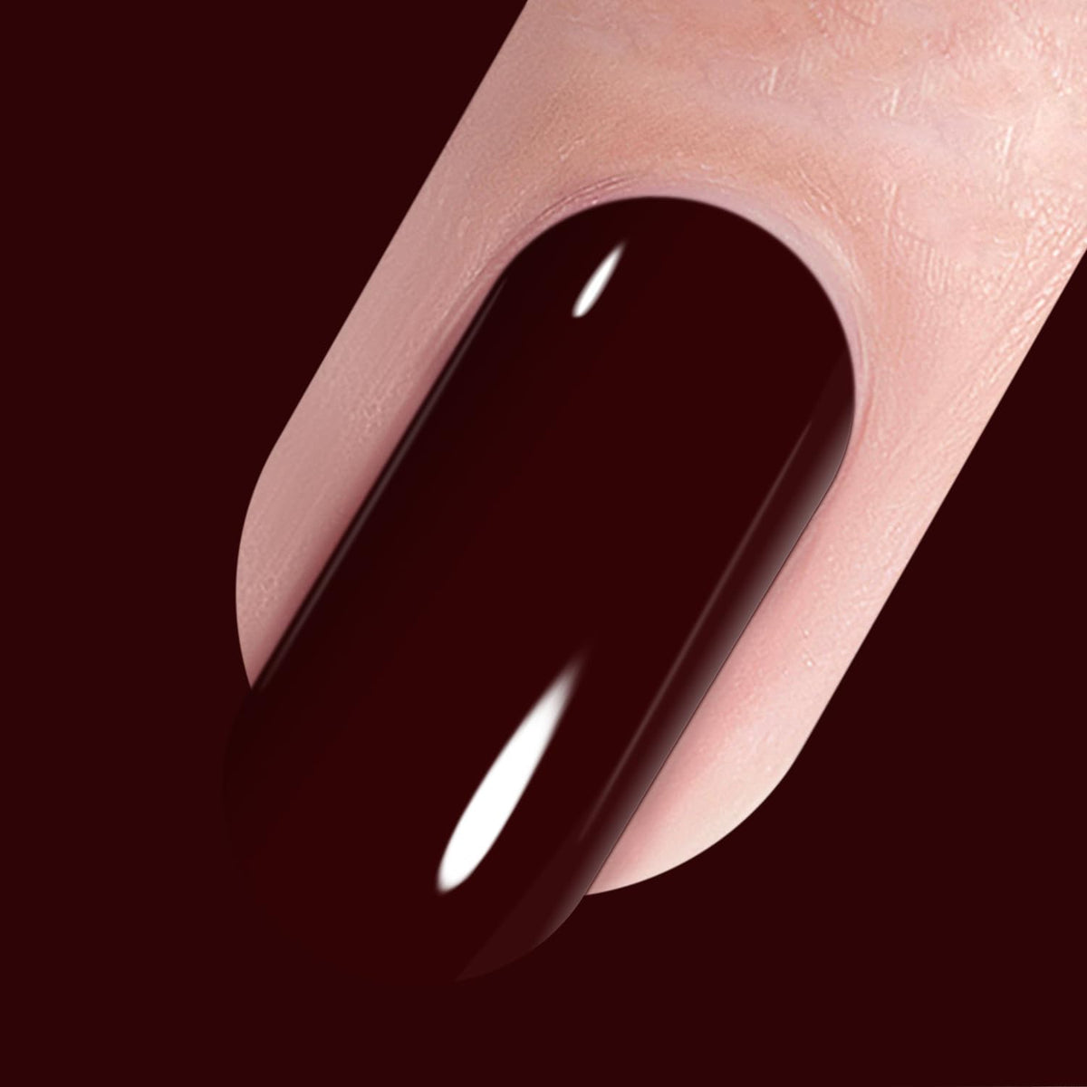 Vishine Gel Polish Dark Red 60g packaging details