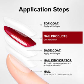 Vishine Nail Gel Polish 15ml Magenta Purple close-up of brush