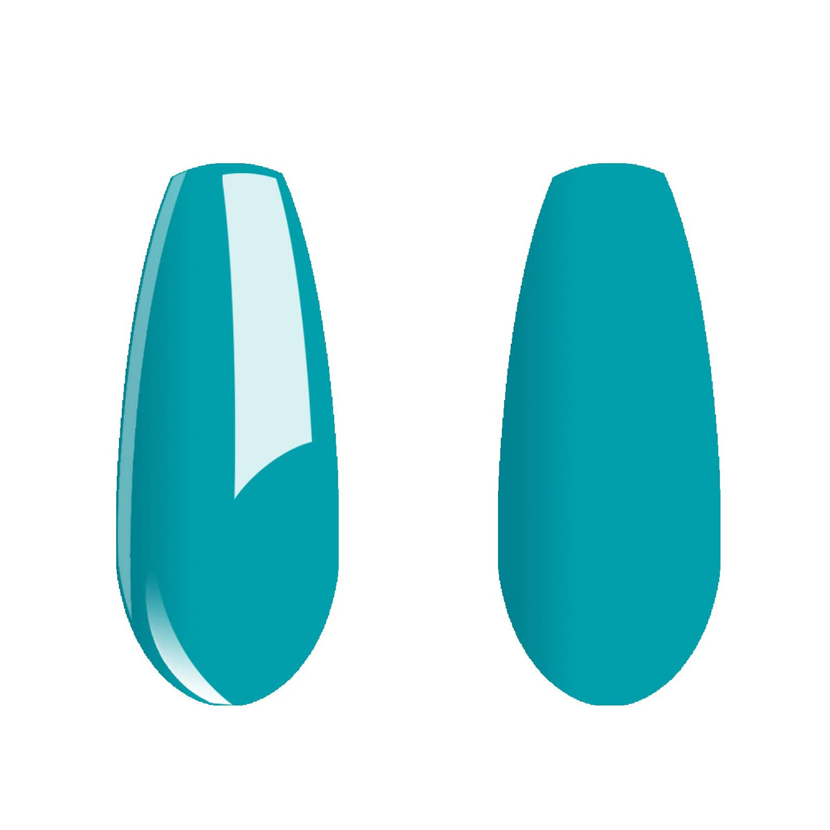 Vishine Nail Gel Polish 15ml Turquoise in packaging