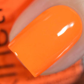 Vishine Nail Gel Polish Hot Orange 15ml front view