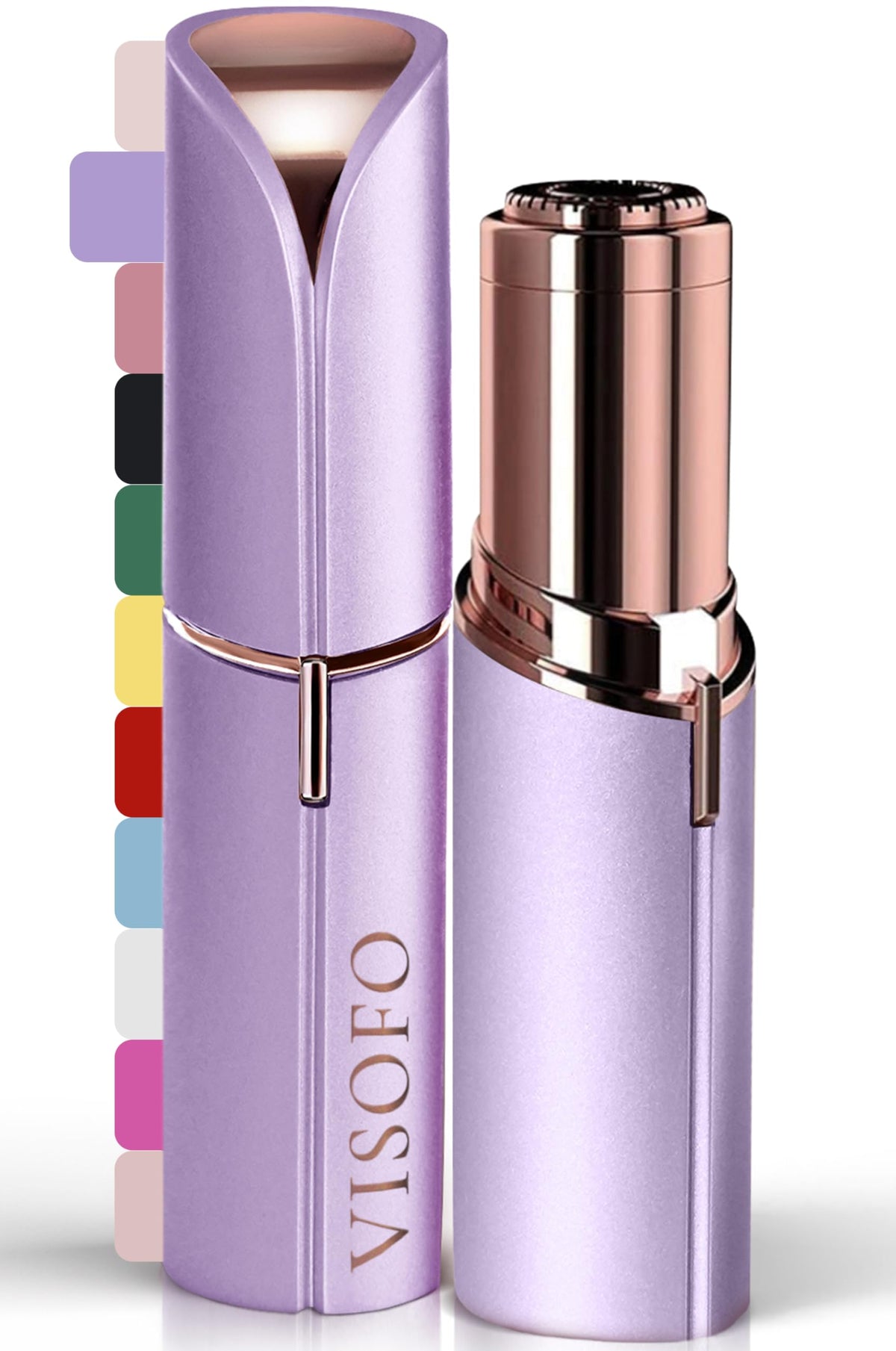 VISOFO Face Shaver for Women in Amethyst front view