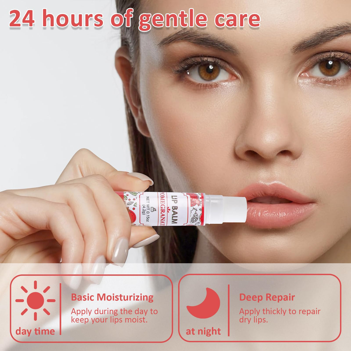 VISRIE 64 Pack Lip Balm Coconut flavour tube