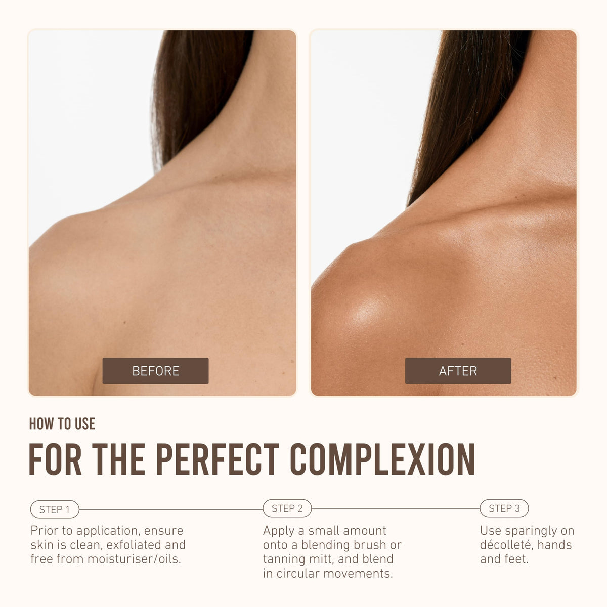 VITA LIBERATA Body Blur in use on legs