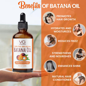 VITAL AFFAIR Batana Hair Growth Oil 4 Fl Oz close-up of texture