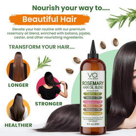 VITAL AFFAIR Rosemary Oil back view with ingredients