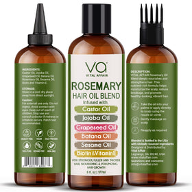 VITAL AFFAIR Rosemary Oil Blend 6 Fl Oz back view