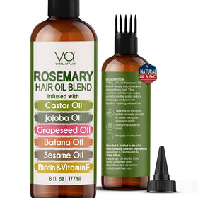 VITAL AFFAIR Rosemary Oil Blend 6 Fl Oz front view