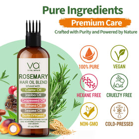 VITAL AFFAIR Rosemary Oil Blend 6 Fl Oz packaging