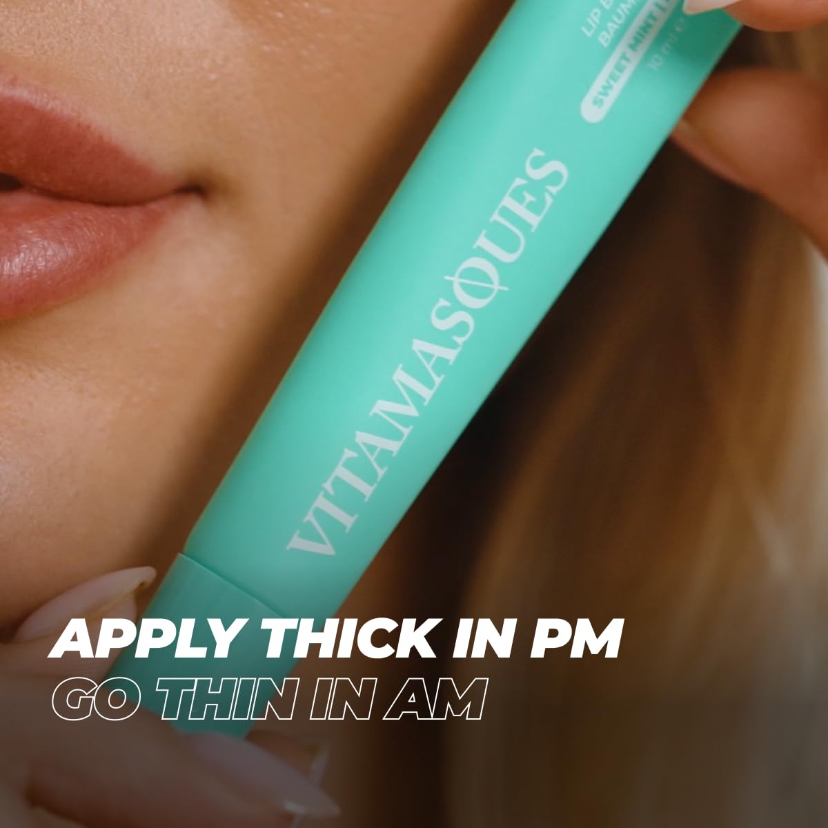 Vitamasques Lip Butter Balm Sweet Mint lifestyle scene
