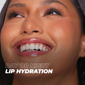 Vitamasques Lip Butter Balm Sweet Mint open with product visible