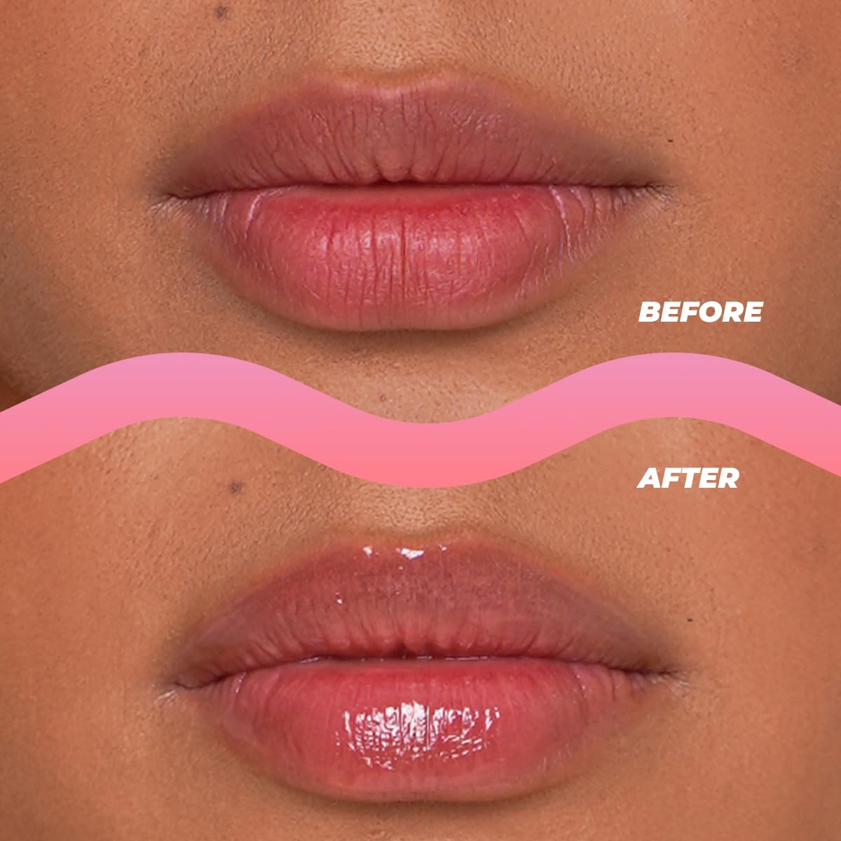 Vitamasques Lip Butter Balm Vanilla Creme texture close-up