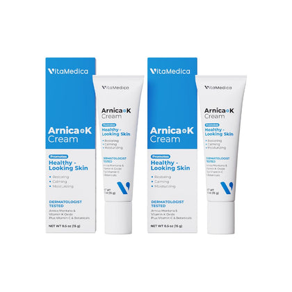 VitaMedica Arnica + Vitamin K Cream front view packaging