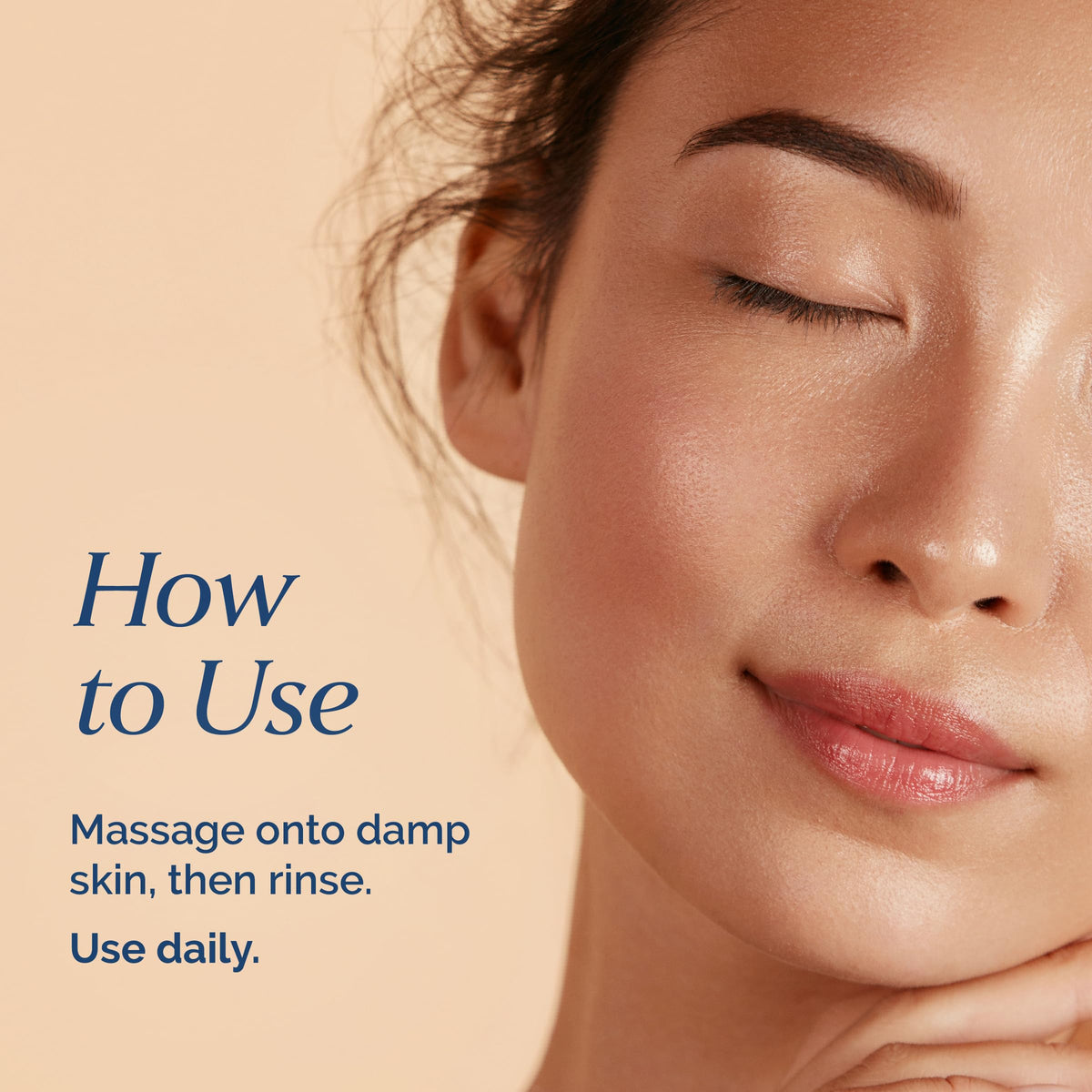 VITAMINS AND SEA BEAUTY Amino Gel Facial Cleanser texture close-up