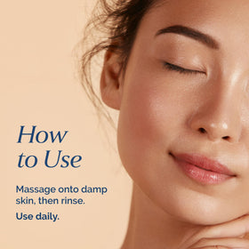 VITAMINS AND SEA BEAUTY Amino Gel Facial Cleanser texture close-up