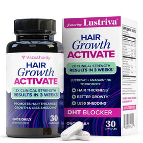 Vitauthority Hair Growth Supplement for Women front view of packaging