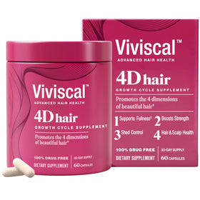 Viviscal 4D Hair Growth Cycle Supplements for Women, front view