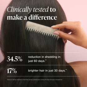 Viviscal 4D Hair Supplements capsules on a wooden surface