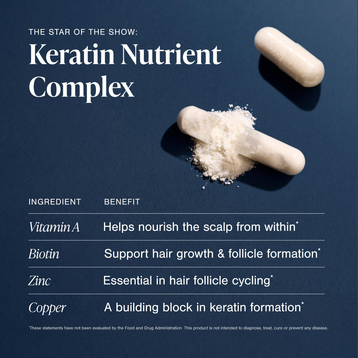 Viviscal 4D Hair Supplements with a measuring spoon