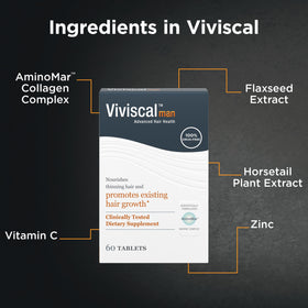 Viviscal Men's Hair Growth Supplements ingredients list