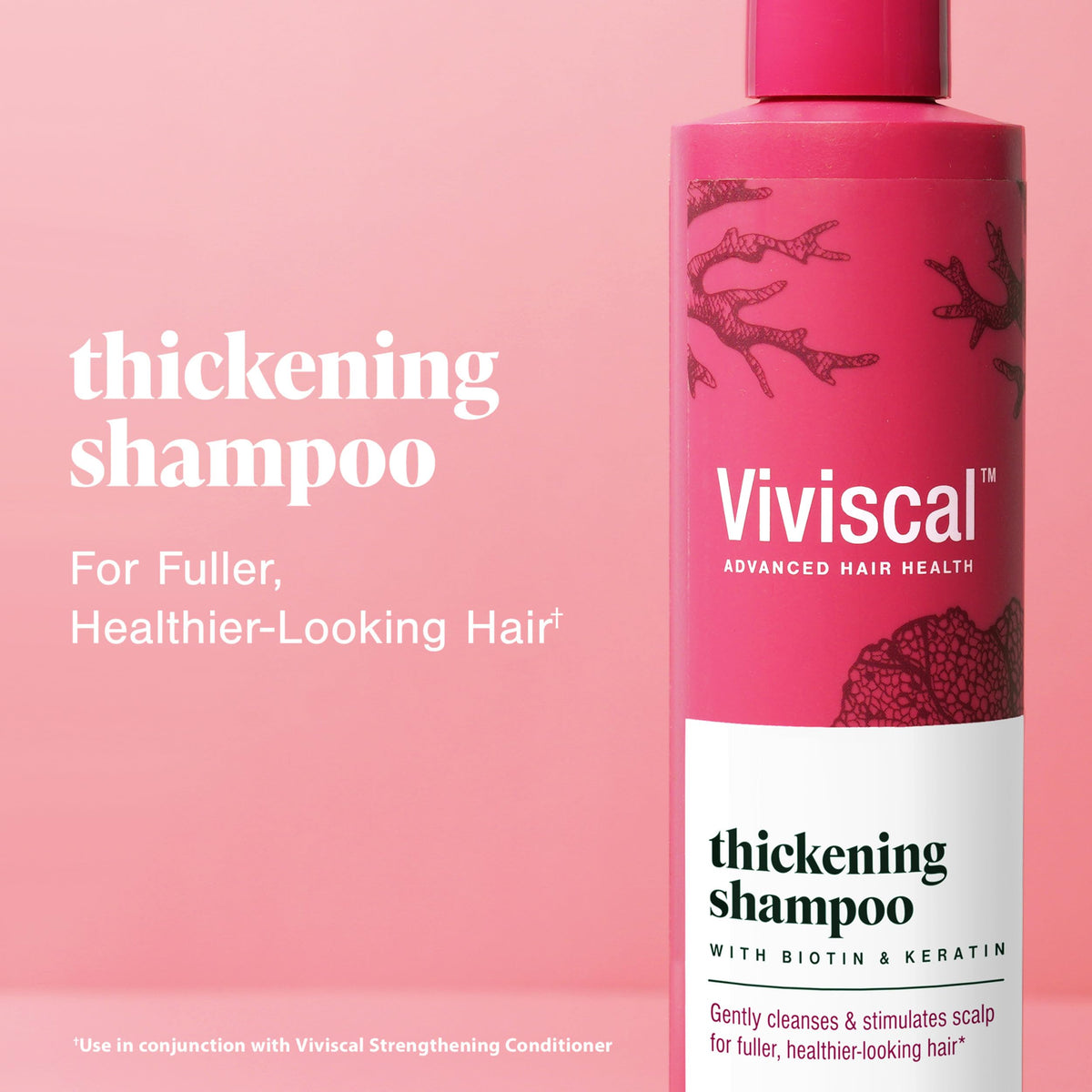 Viviscal Thickening Shampoo 8.45 Fl Oz back view
