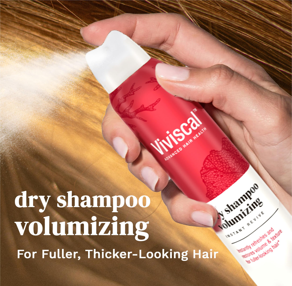Viviscal Volumizing Dry Shampoo 3.81 oz back view
