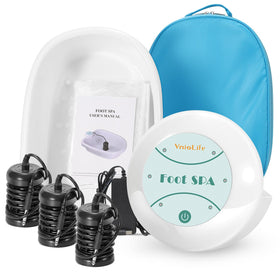 VnioLife Ionic Foot Bath Detox Machine front view with control panel