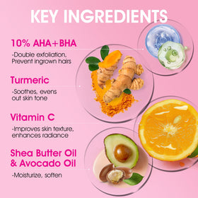 VOERUY Bikini Exfoliator texture close-up