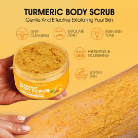 VOERUY Body Scrub packaging from the side