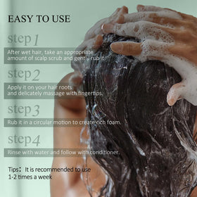 VOERUY Scalp Scrub 300g with fresh scent