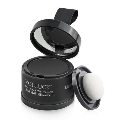 VOLLUCK Root Touch Up Powder Black 40g front view