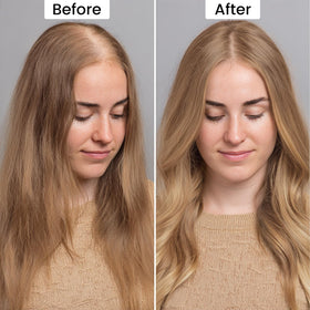 VOLLUCK Root Touch Up Powder Brown applicator sponge