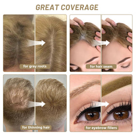 VOLLUCK Root Touch Up Powder in travel case