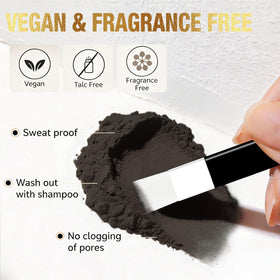 VOLLUCK Root Touch Up Powder Light Blonde on-the-go use