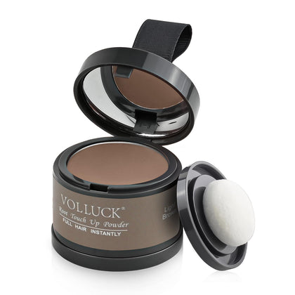 VOLLUCK Root Touch Up Powder Light Brown front view