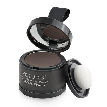 VOLLUCK Root Touch Up Powder Medium Brown front view