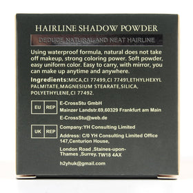 VOLLUCK Root Touch Up Powder Medium Brown on vanity