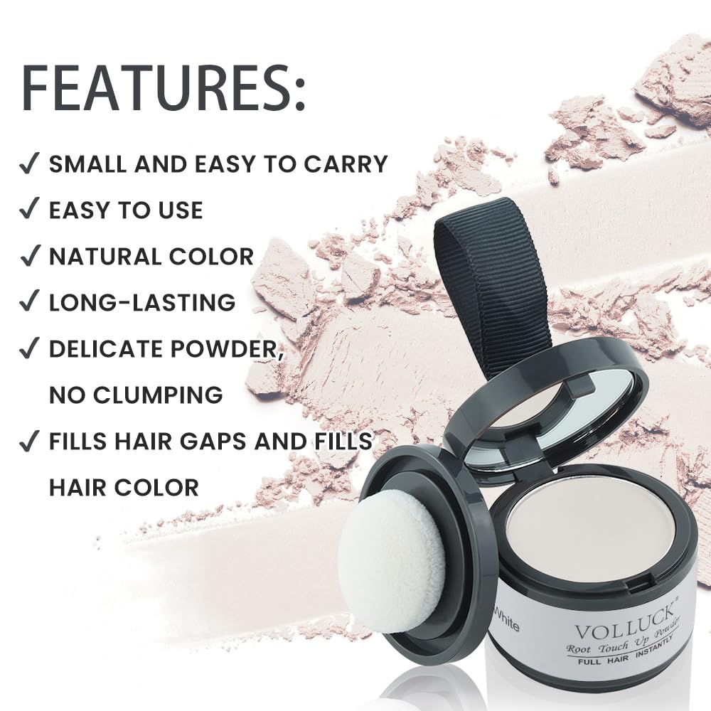 VOLLUCK Root Touch Up Powder packaging details