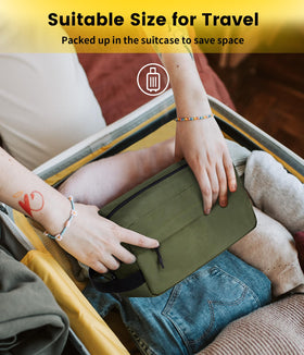 Vorspack Travel Toiletry Bag in different colours display