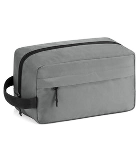 Vorspack Water Resistant Toiletry Bag Grey front view
