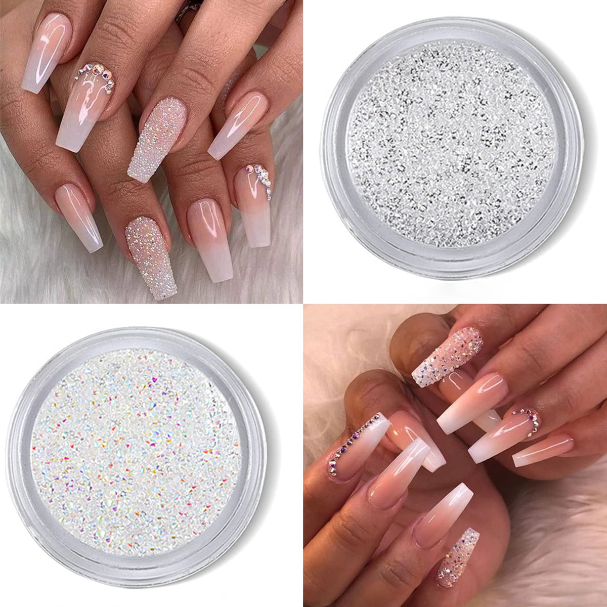 VOTACOS nail art charms displayed in packaging