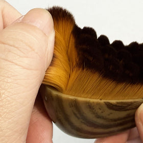 VOUGH Lymphatic Contour Face Brush demonstrating usage on face