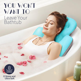 VOXOR Full Body Bath Pillow in bathtub setting